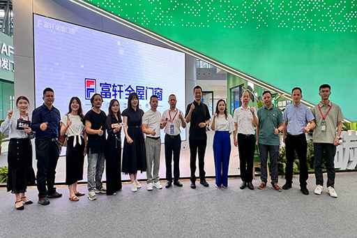 持續(xù)升溫！廣州建博會(huì)第二天，富軒全屋門窗展館精彩不停，領(lǐng)潮出圈